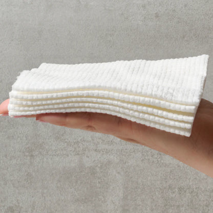 DermaWipe™ - 100x Hygienische Gesichtstücher aus 100% Baumwolle