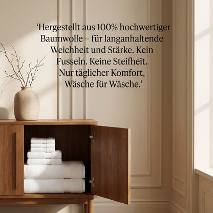 Renuvia CareTowel – 100% Baumwolle Handtuchset