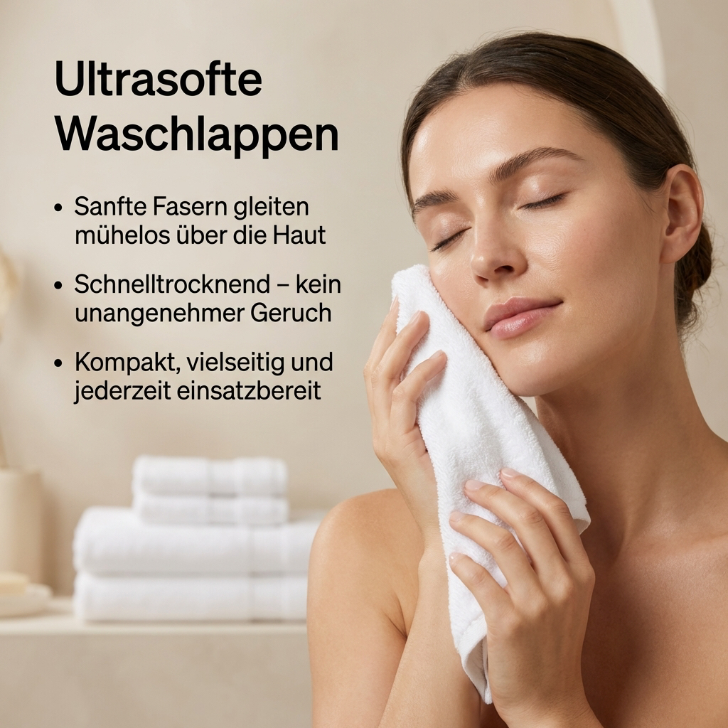 Renuvia CareTowel – 100% Baumwolle Handtuchset