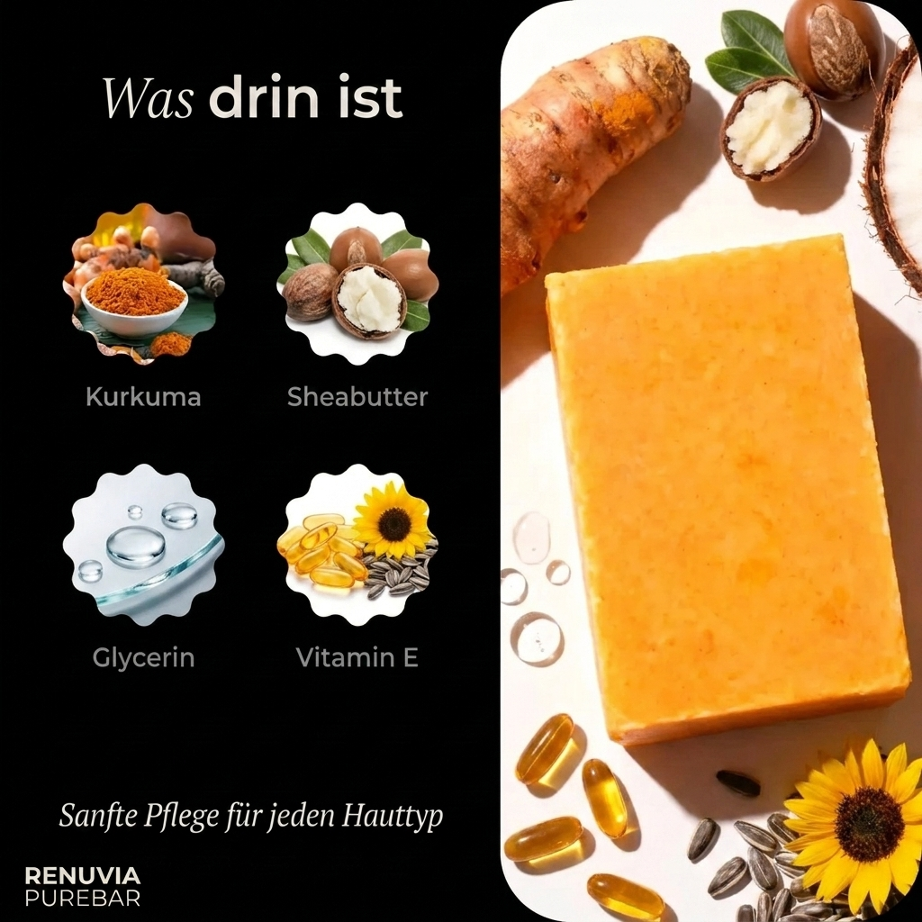 PureBar — Pflegeseife mit Kurkuma & Vitamin E