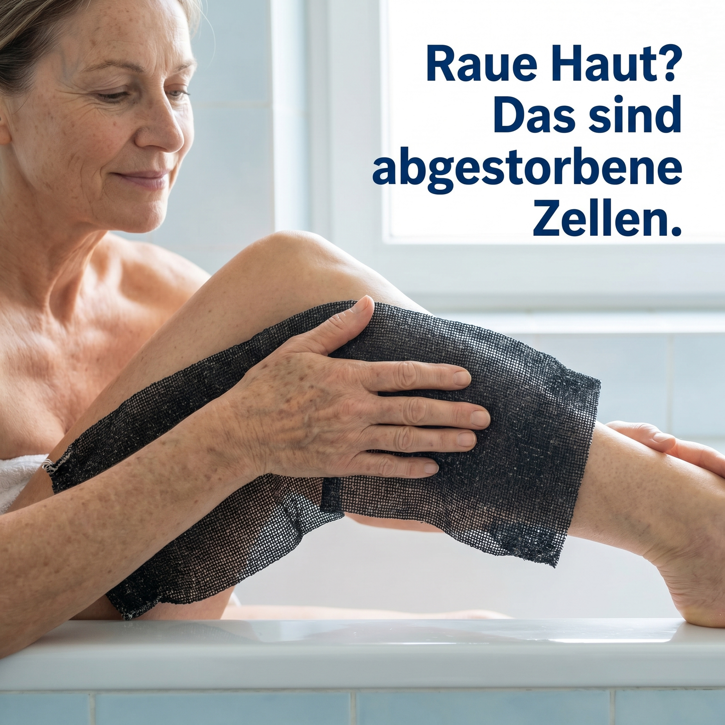 Renuvia SilkTouch - antibakterielles Peeling-Duschtuch