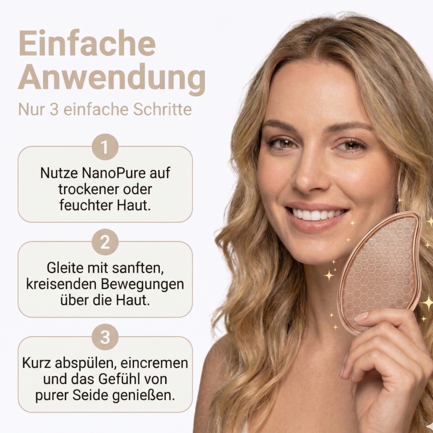 NanoPure - Premium Fussfeile aus Nanoglas