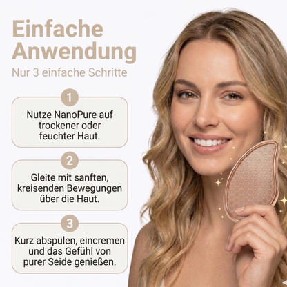 NanoPure - Premium Fussfeile aus Nanoglas