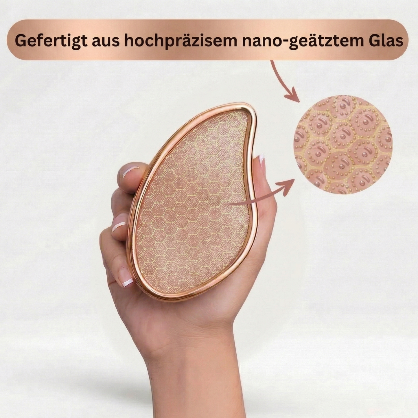 NanoPure - Premium Fussfeile aus Nanoglas